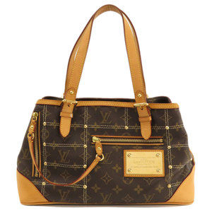 Louis Vuitton Riveting Shoulder Bag Monogram Canvas